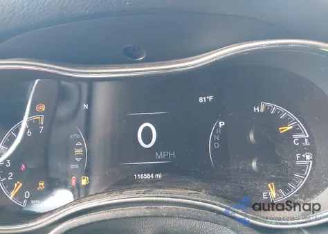 2017 Jeep Grand Cherokee Limited 4X2 z USA, uszkodzony, nr VIN 1C4RJEBG0HC736250